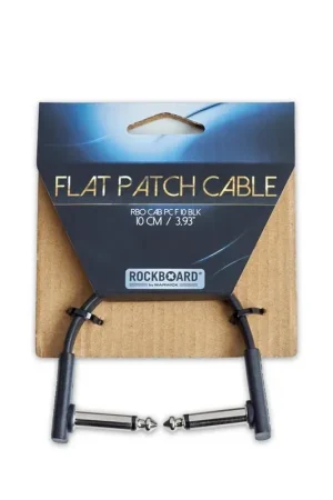 Promo Stagionale Rockboard Rbo Cavo Flat Patch Cable 10 Cm Black