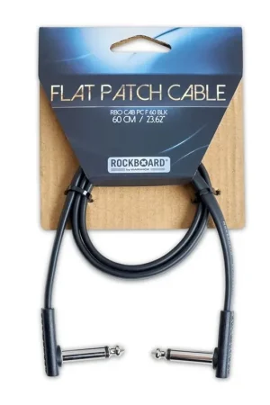 Occasione Rockboard Rbo Cavo Flat Patch Cable 60 Cm Black