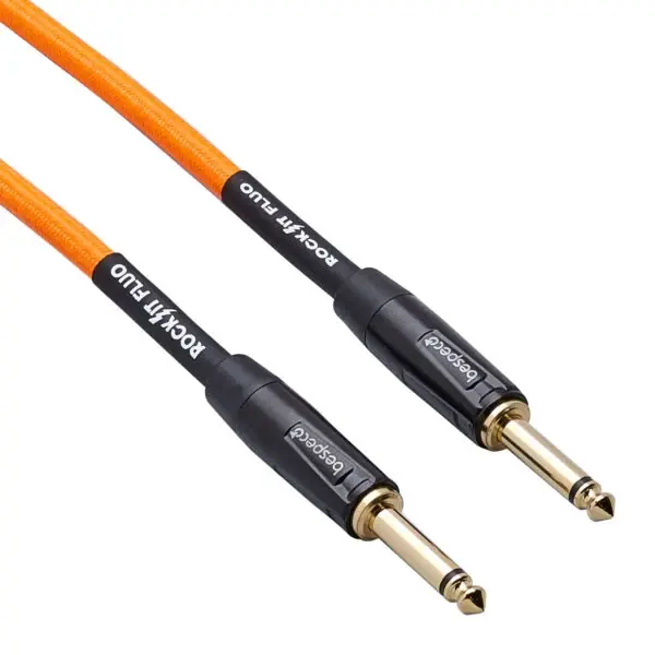 Non Perdere Bespeco Cavo Fluo Arancione Strumenti Jack Mono Jack Mono Mt 6