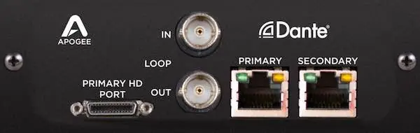 Apogee Dante Option Card Bestseller
