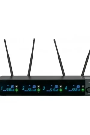 Zzipp Ricevitore UHF 4X50 Canali 515-565 mhz Ultime Pezzi