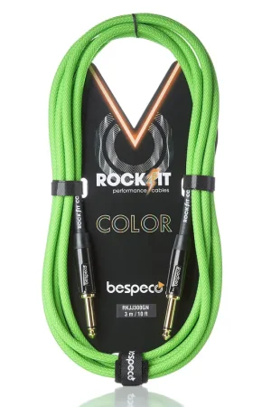 Bespeco Cavo Strumenti Jack Mono Jack Mono Mt 3 Rockit Guaina Verde Compra Adesso
