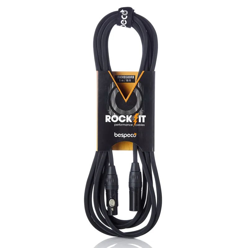 Bespeco Cavo Microfonico XLR M a XLR F Rockit Mt 3 Guaina Rigata Acquista Ora