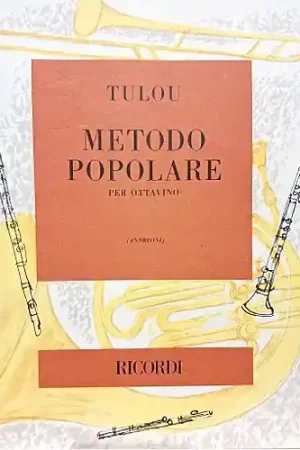 Prezzo Conveniente Ricordi Tulou Metodo Popolare per Ottavino