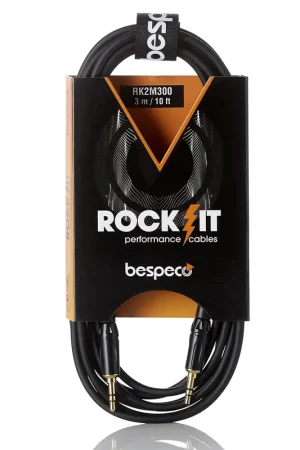 Bespeco Cavo Stereo Jack 3,5 Jack M Jack 3,5 F Mt 1,5 Rockit A Buon Prezzo