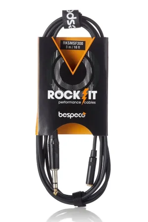 Bespeco Cavo per Prolunga Cuffie jack Ø 6,3 mm stereo presa jack Ø 3,5 mm M1,5 Prezzo Conveniente