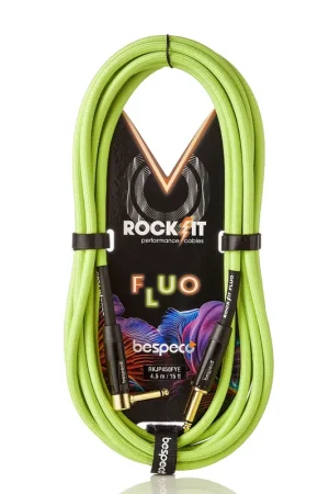 Bespeco Cavo Fluo Giallo Strumenti Jack Mono Jack Mono Mt 6 Dritto - Pipa Direttamente Dal Produttore