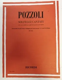Miglior Prezzo Ricordi Pozzoli Solfeggi Cantati con Accompagnamento di Pianoforte II Corso