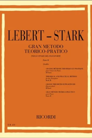 Ricordi Lebert-Stark Gran Metodo Teorico Pratico pt. II Miglior Prezzo