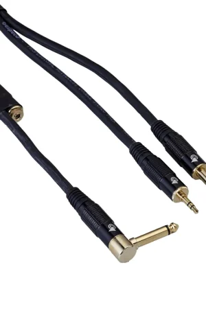 Bespeco Cavo Abbinato per Chitarra e In-Ear Monitor 2 Mt Offerta