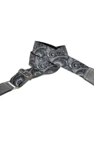 Bourbon Strap Guitar Velvet Grey Solo Oggi