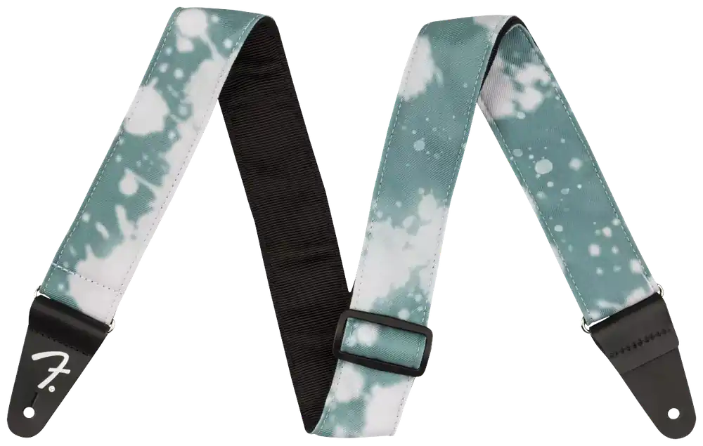 Acquista Ora Fender Tie Dye Acid Wash Strap Teal