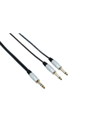 Must-Have BESPECO RCY300 CAVO JACK 6,3 STEREO/ 2 JACK 6,3 MONO LUNGHEZZA 3 MT RCY-300 Nuovo