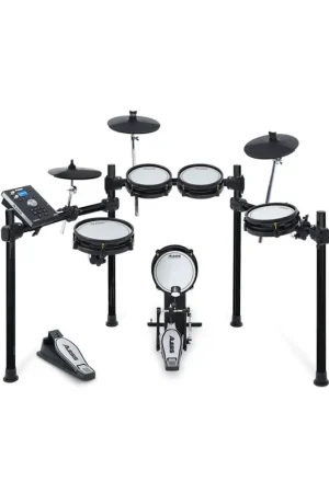 Nuova Collezione ALESIS COMMAND SE MESH KIT BATTERIA ELETTRONICA 8 PEZZI CON PELLI MESH SPECIAL EDITION Nuovo