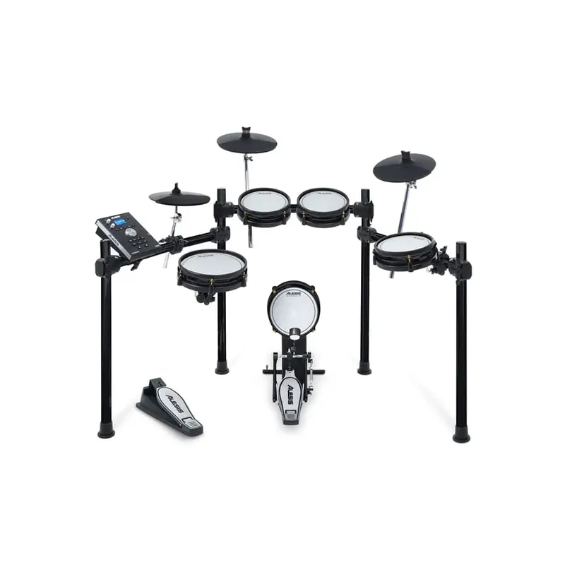 Nuova Collezione ALESIS COMMAND SE MESH KIT BATTERIA ELETTRONICA 8 PEZZI CON PELLI MESH SPECIAL EDITION Nuovo